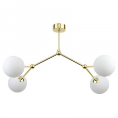 Люстра TK Lighting Fairy 49x42 см Золотисто-белый (TK6470) Изюм