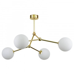 Люстра TK Lighting Fairy 49x42 см Золотисто-белый (TK6470) Изюм