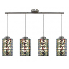 Люстра Candellux Nocturno 81x115 см Хром (34-57723) Городок
