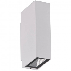 Вуличний світильник Polux Led Orlean 8.1x3.5x13 см Білий (Pol319982) Київ