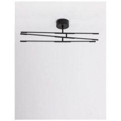 Люстра Nova Luce Raccio 84x77x25.5 см Чорний (Nova9180761) Вишневе