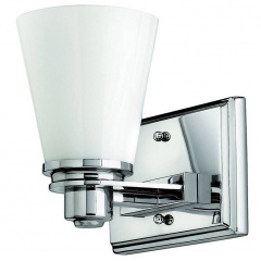 Бра для ванної кімнати Hinkley Lighting Avon 18.4x19.1 см Хром (HK-AVON1-BATH) Вишневе