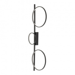Люстра Nowodvorski Circolo Led 30x100x12 см Чорний (Now10816) Ізюм