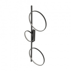 Люстра Nowodvorski Circolo Led 30x100x12 см Чорний (Now10816) Ізюм