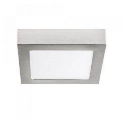 Точковий світильник Kanlux Kanti 17x17x3.5 см Нікель (Kan27212) Єланець