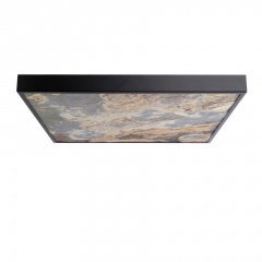 Потолочный светильник Candellux Luxan 59x59x5 см Черный (10-17031) Свесса