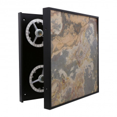Потолочный светильник Candellux Luxan 59x59x5 см Черный (10-17031) Свесса