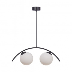 Люстра Zuma Line Wave 50x14x95 см Чорний (Zu5013) Хуст