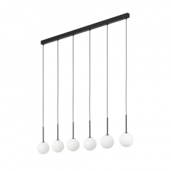 Люстра TK Lighting Martin 122x12 см Чорний (TK4504) Конотоп