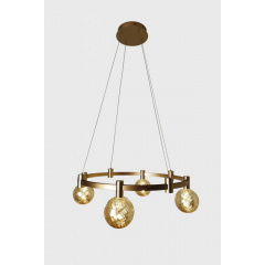 Люстра Laguna Lighting 492 60x100 см Жовтий (49213-04) Бородянка