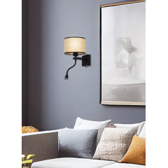 Бра Candellux Polo 18x44 см Черный (21-27641) Васильевка