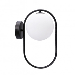Бра Candellux Cordel 22x32 см Чорний (21-10179) Київ