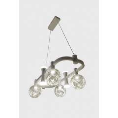 Люстра Laguna Lighting 494 62x100 см Прозорий (49473-08) Охтирка
