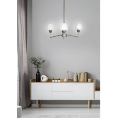 Люстра Candellux Togo 45x70 см Нікель (33-10639) Золотоноша
