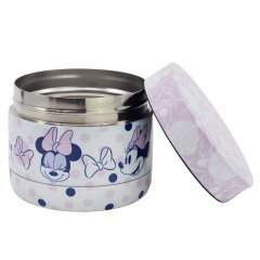 Термос для їжі Stor Minnie Mouse 0.360 л Рожево-білий (74494) Токмак