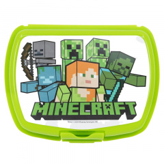 Ланч-бокс Stor Minecraft 18x14x7 см Салатовий (40438) Київ