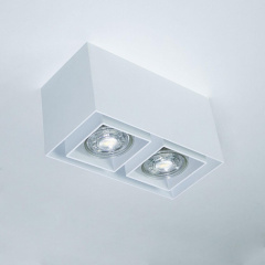 Точковий світильник Imperium Light Maxboxter 8x8.5 см Білий (285216.01.01) Нова Прага