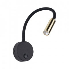 Бра TK Lighting Lagos 32x36 см Чорний (TK10039) Лосинівка