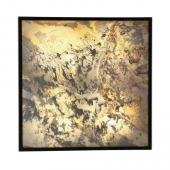 Стельовий світильник Candellux Luxan 59x59x5 см Чорний (10-17048) Кобижча