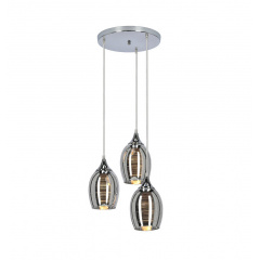 Люстра Candellux Marina 35x125 см Хром (33-60181) Тячів