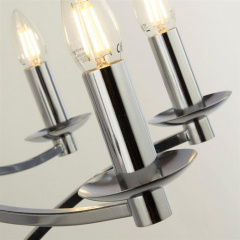 Люстра Searchlight Ascot 72x150 см Хром (Se41312-8CC) Ирпень