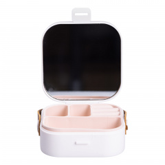 Міні-скринька для прикрас YIWU Mini Box 9x9x3.8 см Білий (HP-5-27W) Полтава