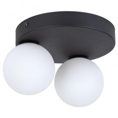 Стельовий світильник TK Lighting Bianca 24x19x15 см Біло-чорний (TK5682) Стрий
