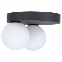 Стельовий світильник TK Lighting Bianca 24x19x15 см Біло-чорний (TK5682) Стрий