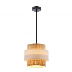 Люстра Candellux Rattan 20x100 см Черный (31-18182) Долина