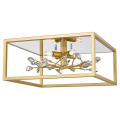Люстра Zuma Line Spring 36.5x36.5x16 см Золотистий (ZuC0578-04A-B5V7) Обухів