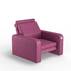 М'яке крісло KULIK SYSTEM PLEASURE Антара Цілий Рожевий (hub_AEcV57029) Кам'янське