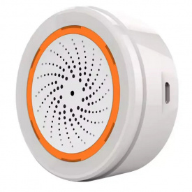 Бездротова сирена для розумного дому 1DAL ZigBee Tuya (AB02B2)