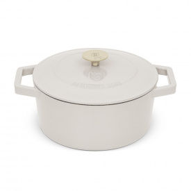 Каструля Berlinger Haus Sahara Collection 24 см 4.35 л Кремовий (BH-6528)