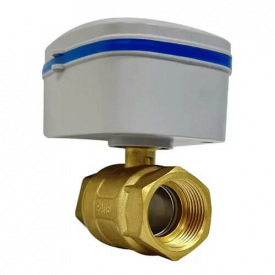 Розумний кран з акумулятором 1/2 1DAL автономний кульовий ZigBee DN15 (EBV15.ZB)
