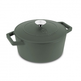 Каструля Berlinger Haus Matte Green 24 см 4.35 л Зелений (BH-6544)