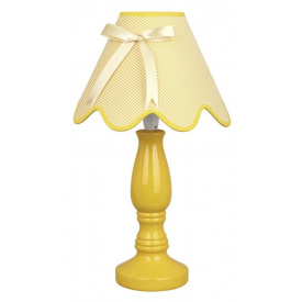 Настільна лампа Candellux Lola 26x41 см Жовтий (41-04680)