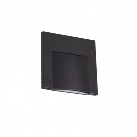 Светильник ступенчатый Kanlux Erinus 7.5x1.6x7.5 см Черный (Kan33332)