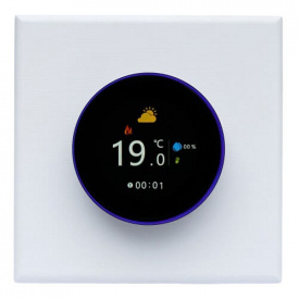 Терморегулятор Heat Plus BHT-6000-W WI-FI сенсорний 16А білий (BHT6000WWF)
