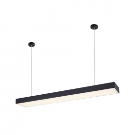 Светильник линейный Lightwell LW-LINE-60W-B 3000K 120x30x5.5 см Черный (303125)