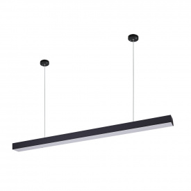 Светильник линейный Lightwell LW-LINE-45W-B 3000K 150x10x5.5 см Черный (303149)