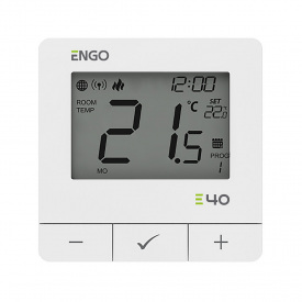 Терморегулятор для котла Engo E40-230W ZigBee білий (932312903)