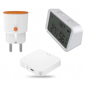 Комплект ZigBee автоматизації клімату 1DAL ClimeKit ZB1 Tuya Smart (CLM.KT-ZB1)