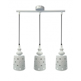 Люстра Candellux Hamp 51x125 см Білий (33-51943)