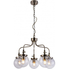 Люстра Candellux Ballet 55x80 см Латунь (35-70876)