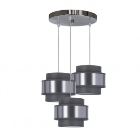 Люстра Candellux Hare 45x115 см Сріблястий (33-18496)