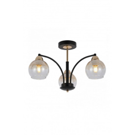 Люстра Blitz 8117 55x33 см Черно-золотистый (8117-43)