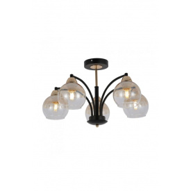 Люстра Blitz 8117 55x33 см Чорно-золотистий (8117-45)