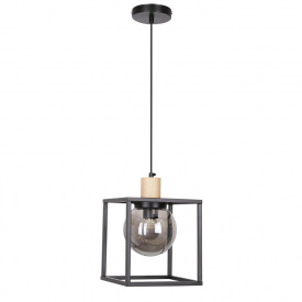 Люстра Candellux Retro 19x100 см Коричнево-чорний (31-00743)