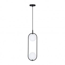 Люстра Candellux Cordel 18.5x140 см Чорний (32-10155)