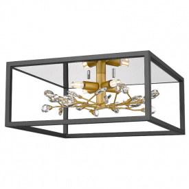 Люстра Zuma Line Spring 36.5x36.5x16 см Золотистий (ZuC0578-04A-B5TF)